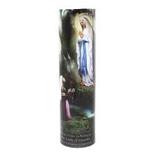 our lady of lourdes battery operated