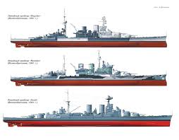 Hms British Royal Navy Battlecruiser Comparisons 1941