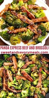panda express beef and broccoli video