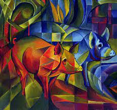 Franz Marc Oil Painting