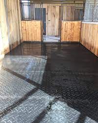 horse stall flooring good better