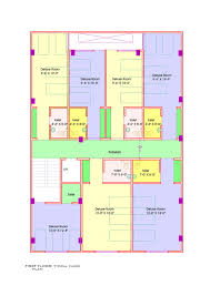 floor house plans in india in a narrow land