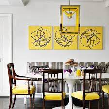 yellow dining rooms design ideas