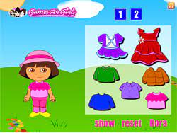 dora fun dress up play now for
