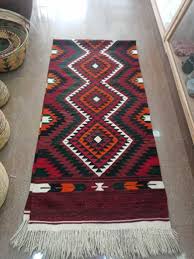 vine tall wool carpet rug colored