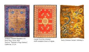 the history of chinese carpets