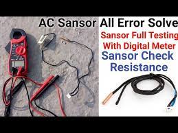 check ac room coil rature sensor
