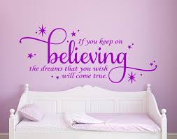 Believing Wall Decal Sticker