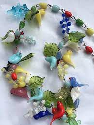 Stunning Murano Venetion Glass Necklace