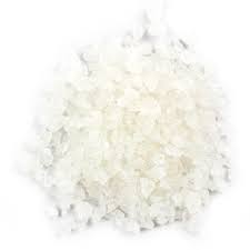 natural white rock candy crystals in