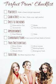 your perfect prom checklist xenon academy