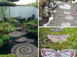 Wonderful Diy Garden Stepping Stone Ideas