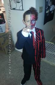 awesome two face costume for a boy no