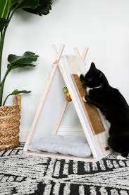 diy cat house te from an old tv