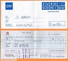 Deutschland – Eisenbahn - Fahrkarten - InterRail und EuroDomino