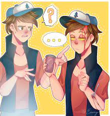 Dipper x Bill cipher Eimy _•Violet wolf•_ - Illustrations ART street