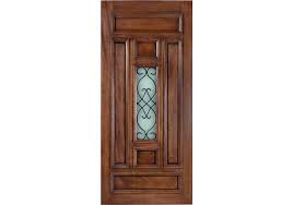 Mahogany Solid Wood Door Exterior