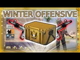 opened 3x winter offensive weapon cases