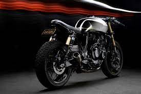 the scout honda cb400 cafe racer
