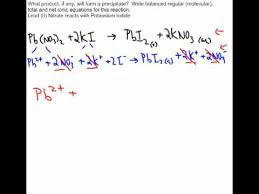 Total Net Ionic Equations