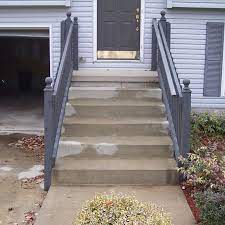 concrete step repair leveling costs