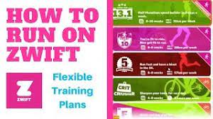 run on zwift flexible training plans