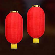Check spelling or type a new query. Large Chinese Lantern Red Traditional Hanging Lamp Shade China New Year Spring Festival Decoration Cloth Lighting Pack Of 2 16 Inch Amazon Com
