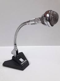 microfono bouyer . flexible . vintage años 60 / - Comprar Amplificadores y  micrófonos de válvulas en todocoleccion - 88166152
