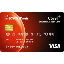 icici bank debit card types