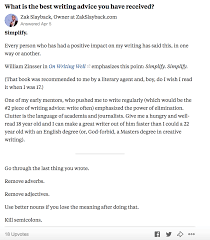 how to write well for the real world when you ve only ever written an answer of mine on quora