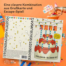escape room puzzle geburtsskarte 3 99