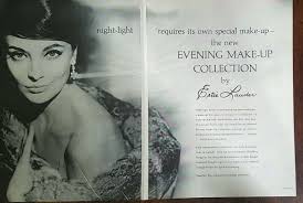 1962 estee lauder evening makeup