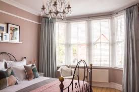 At complete blinds, we love plantation shutters. The Challenge Of Dressing A Bay Window Louise Misell Interiors