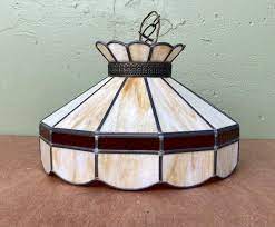 Buy Stained Glass Ceiling Light Vintage