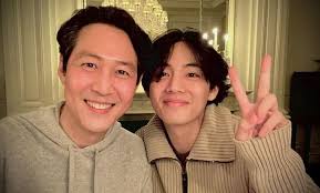 BTS' V In 'Squid Game' Season 2? The K-pop Star's Photo With Lee Jung Jae  Sparks Fan Theories - Entertainment