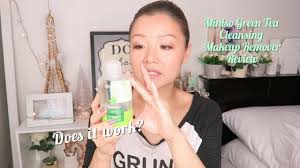 miniso green tea cleansing makeup