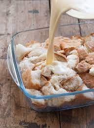 Basic Bread Pudding Custard Recipe gambar png