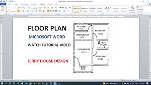 floor plan tutorial