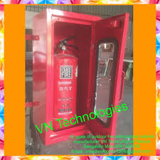 stainless steel fire extinguisher cabinet