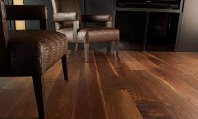 brown american walnut wooden flooring