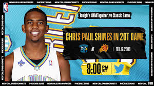 Chris paul stepped onto a private jet here around 5 a.m. Nbatogetherlive Chris Paul And Peja Stojakovic Lead New Orleans Hornets To Thrilling Win Over Steve Nash Phoenix Suns Nba Com Australia The Official Site Of The Nba