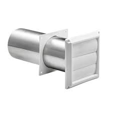 Lambro 4 In Exhaust Wall Louvered Vent