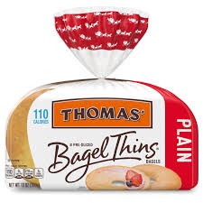 thomas plain bagel thins 8 count 13