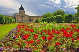 legislative building flower gardens