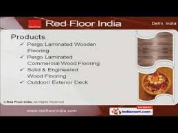 pergo laminated wooden flooring by red
