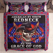 Grace Of Confederate Flag Bedding Set