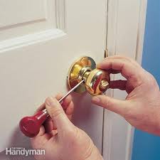 Repairing A Loose Door Handle Diy