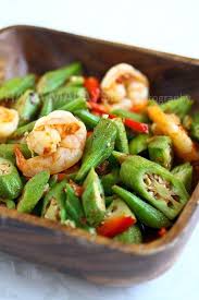 Ingredients 8 stalks of ladyfingers aka okra, thinly sliced at diagonal angle 2 cloves of garlic, minced 1 teaspoon of dried shrimps, rinsed and soaked for 2 minutes, and then, drained and finely minced (干虾米) Sambal Okra Sambal Lady S Fingers Rasa Malaysia
