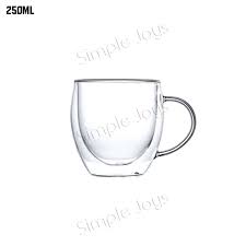 Double Wall Drinking Glass Mug