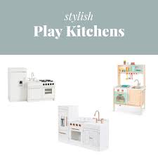 Pottery barn kids pink retro kitchen collection. Stylish Play Kitchens For Toddlers And Kids Bellewood Cottage